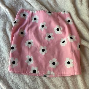 Princess Polly flower patterned mini skirt